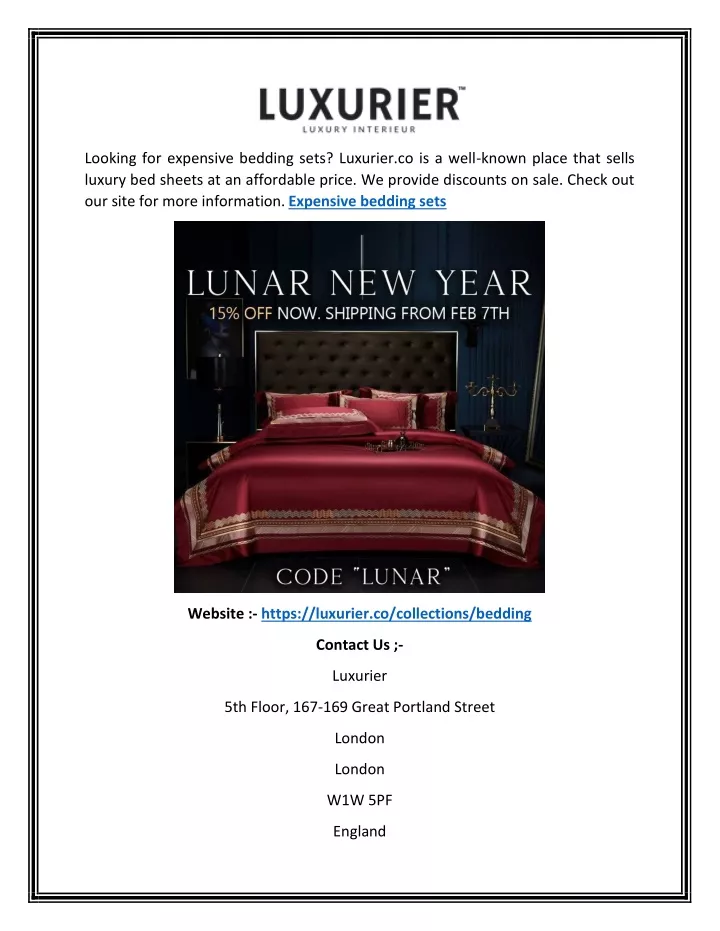 looking for expensive bedding sets luxurier