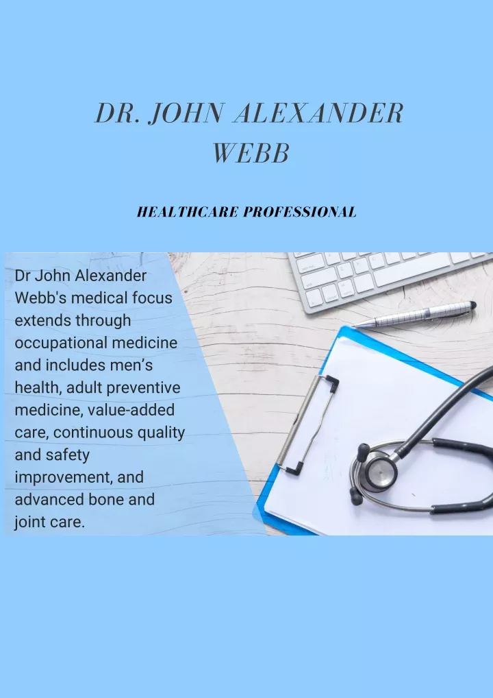 dr john alexander webb