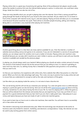 A Productive Rant About Cheat Slot Pragmatic Apk