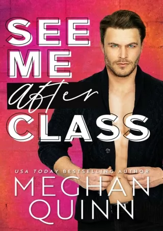 [EPUB] See Me After Class Full
