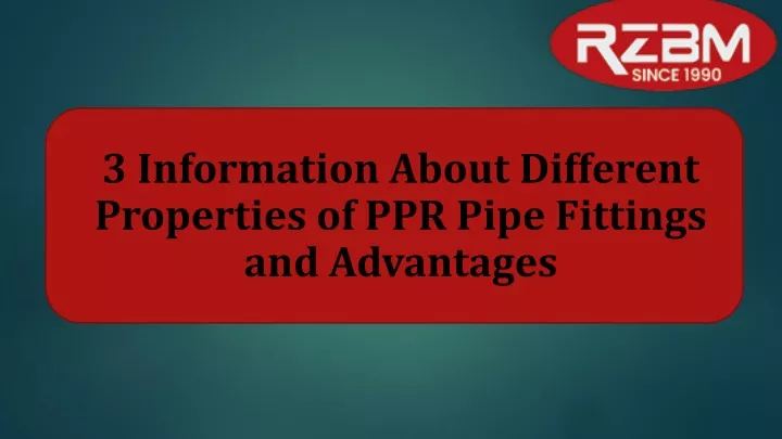 3 information about different properties