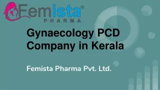 Gynaecology PCD Company in Kerala