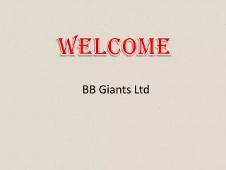 welcome