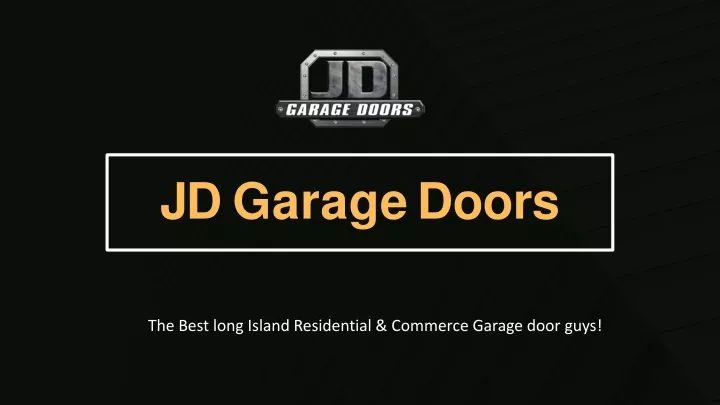 jd garage doors