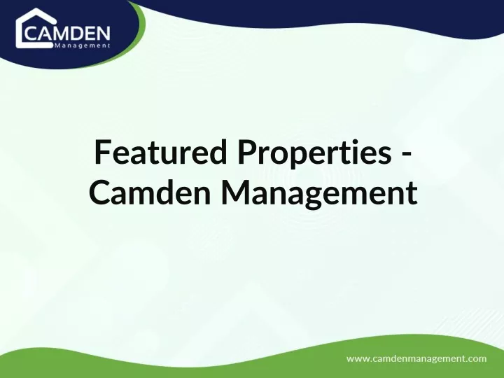 featured properties camden management