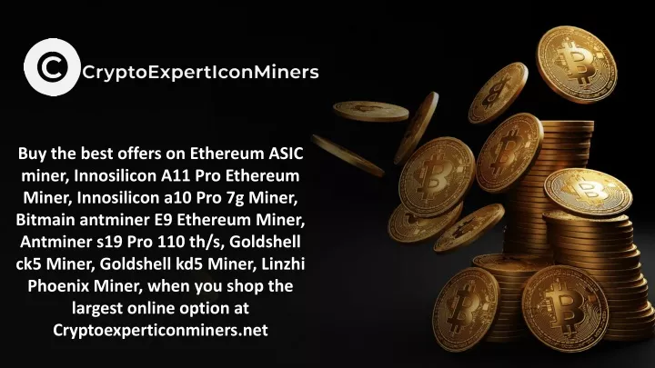 buy the best offers on ethereum asic miner