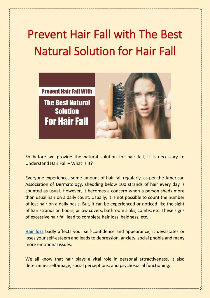 prevent hair fall prevent hair fall with natural