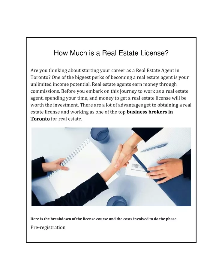 how much is a real estate license