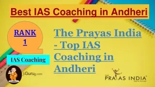 IAS Coaching in Andheri