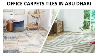 office carpets tiles in abu dhabi