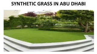 synthetic grass in abu dhabi