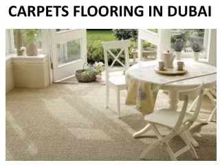 carpets flooring in dubai
