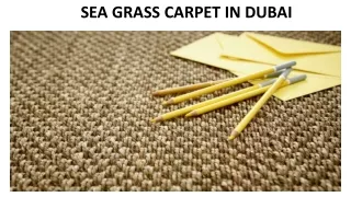 sea grass carpet in dubai