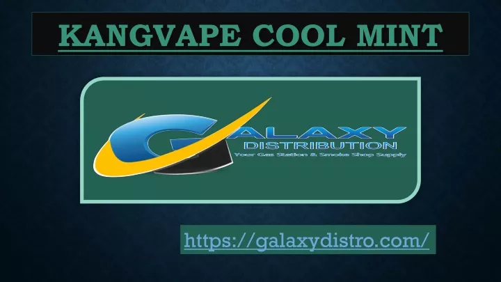 kangvape cool mint