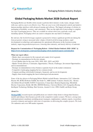 packaging robots industry analysis