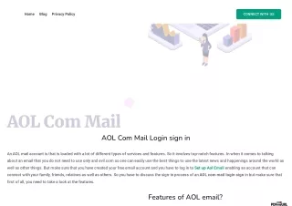 AOL Com Mail Login sign in