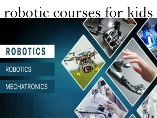 robotic courses for kids