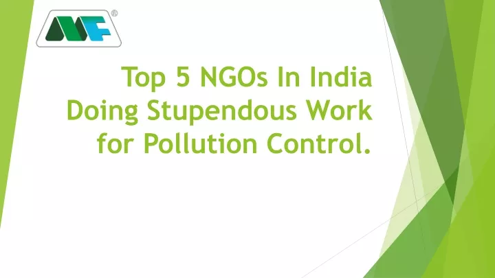 top 5 ngos in india doing stupendous work for pollution control