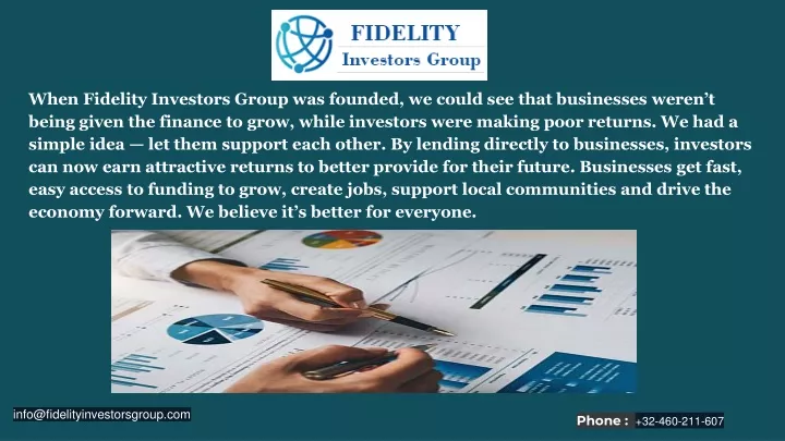 when fidelity investors group was founded