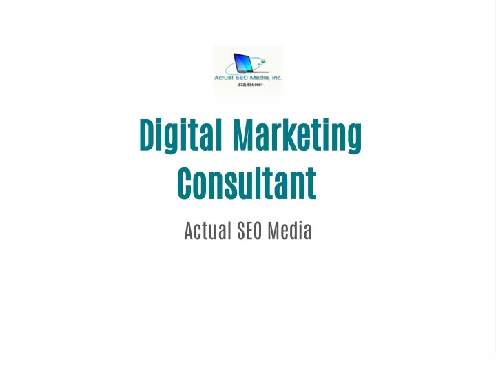 digital marketing consultant actual seo media