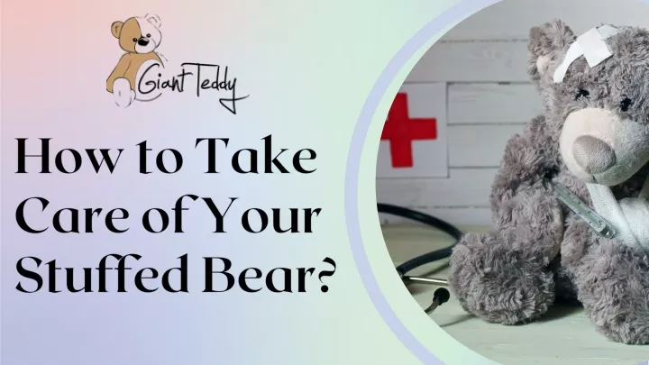 how to take care of your stuffed bear
