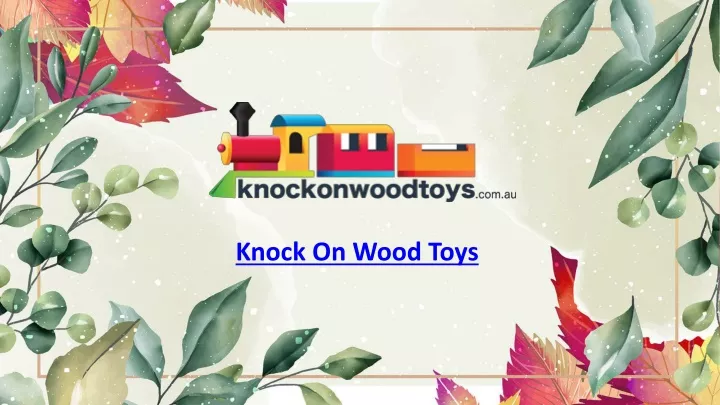 knock on wood toys