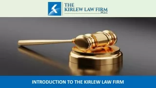 introduction to the kirlew law firm