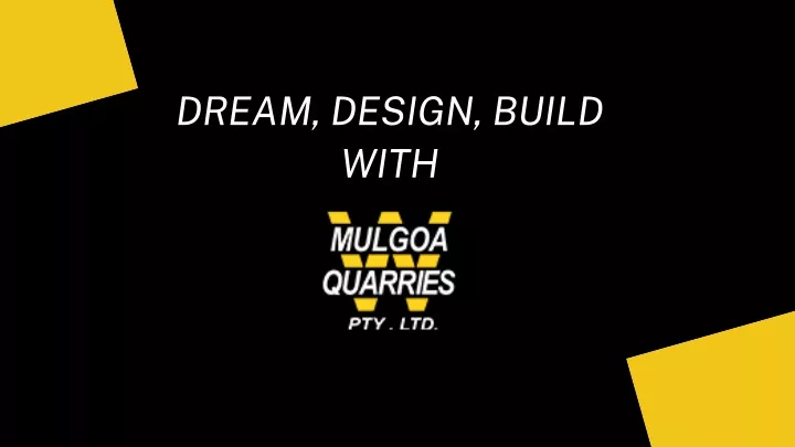 dream design build with