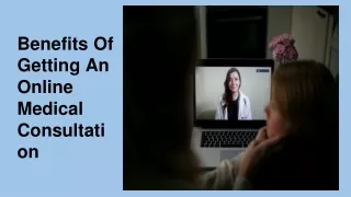 benefits of getting an online medical consultation