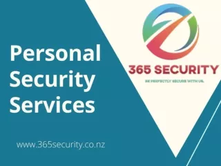 Personal Security Services in New Zealand