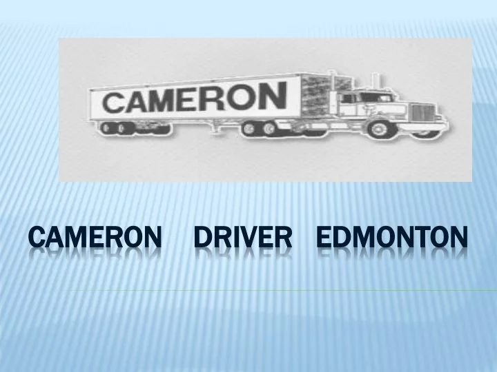 cameron driver edmonton