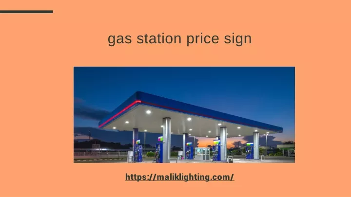 PPT - gas station price sign PowerPoint Presentation, free download ...