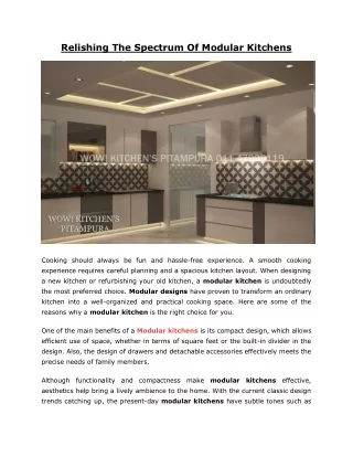 Luxury Modular Kitchens | Readymade Modular Kitchen Price | wowkitchens.in