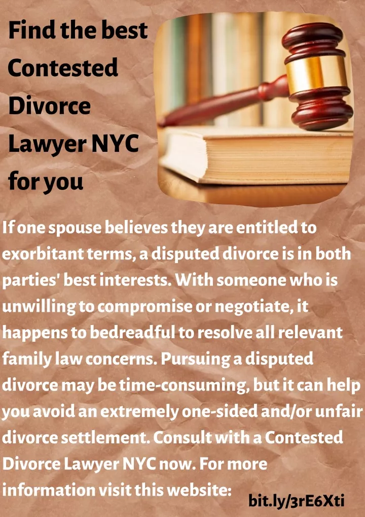 find the best contested divorce lawyer nyc for you