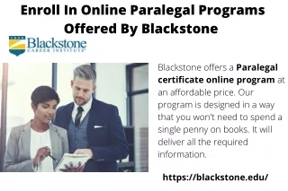 enroll in online paralegal programs offered