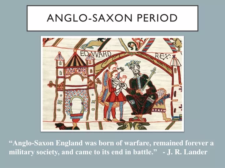 anglo saxon period