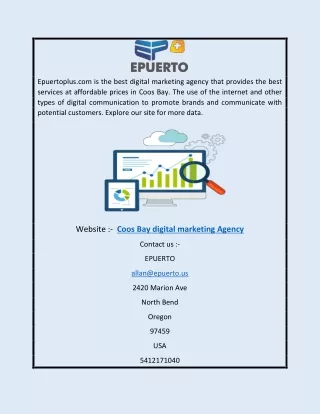 Coos Bay Digital Marketing Agency | Epuertoplus.com