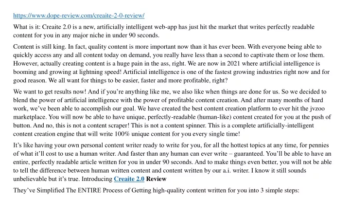 https www dope review com creaite 2 0 review what