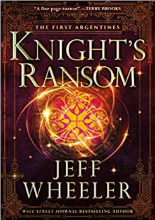 Kindle Knight's Ransom (The First Argentines, #1) Full