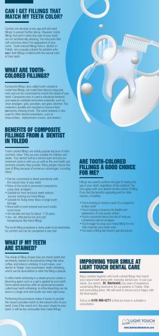 Expert the best Dentist in Toledo | Lighttouchdentalcare.com