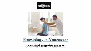 kinesiology in vancouver