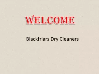 welcome