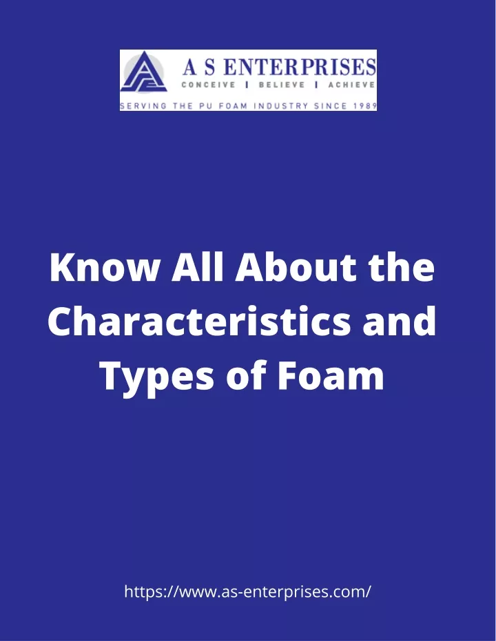 know all about the characteristics and types