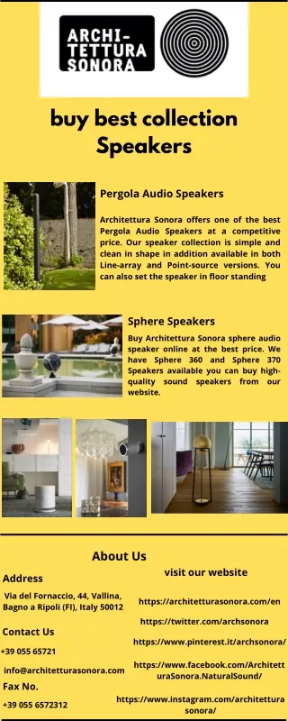 buy best collection speakers