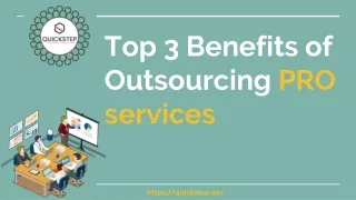Top 3 Benefits of Outsourcing PRO services
