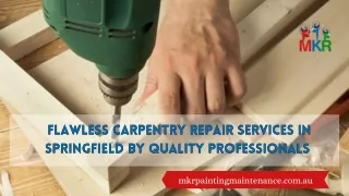 Custom Interior Painting and Carpentry Repair Services in Springfield by Seasoned Experts