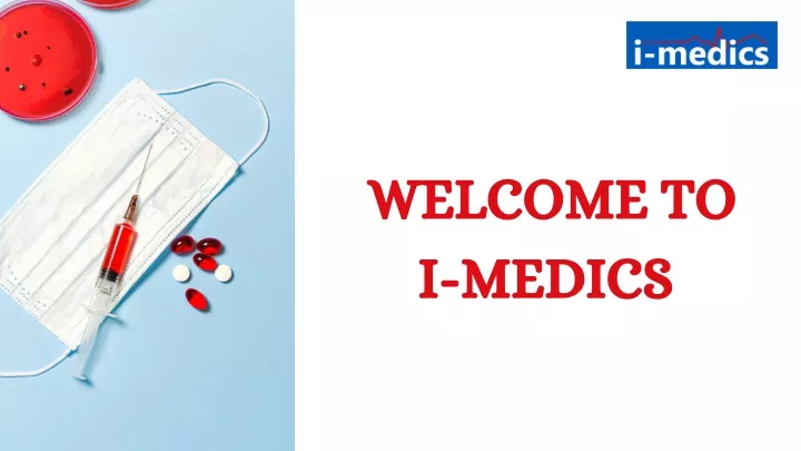 welcome to i medics