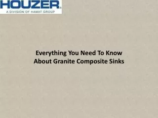 Everything You Need To Know About Granite Composite Sinks