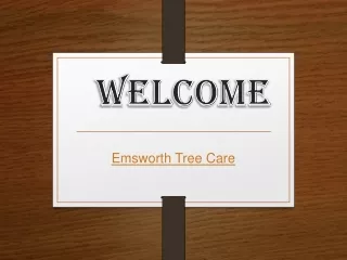 welcome