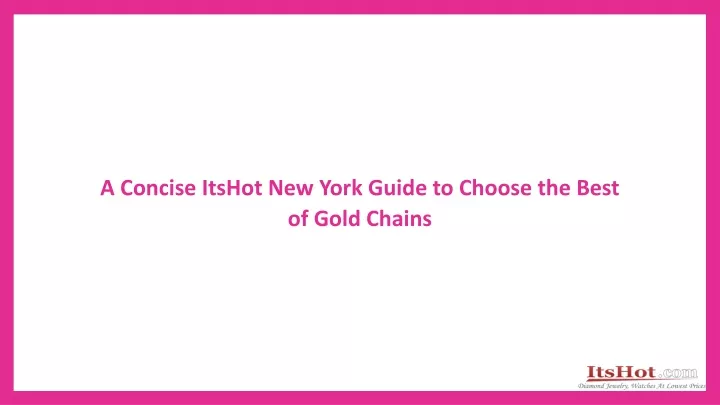 a concise itshot new york guide to choose